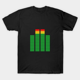 Peak and RMS - Sound Analyzer - Music Production and Engineering T-Shirt